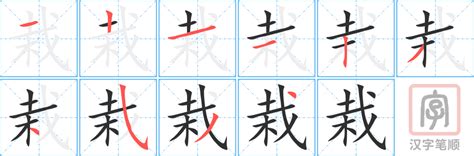 栽造詞|栽：栽的意思/造詞/解釋/注音